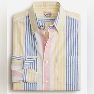 J. Crew Broken-In Oxford Long Sleeve Button Down Organic Cotton